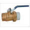 brass ball valve with PPR union