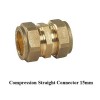 compression fitting straight 15mm