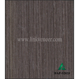 BAP-S202# High quality engineered black color veneer for plywood face