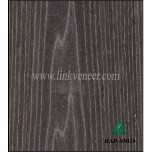 BAP-S302# Washed black apricot engineered wood veneer