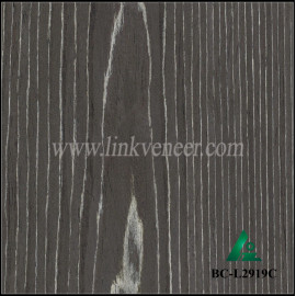 BC-L2919C Black apricot quarter cut wood veneer,face veneer sheet