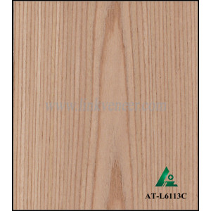 AT-L6113C Reconstituted Wood Veneer,Engineered Wood Veneer of ASH (quarter cut)