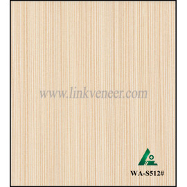 WA-S512#,Engineered wood veneer with top quality white ash wood veneer for furniture decoration/plywood face veneer