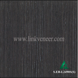 S.EB-L2490S(S), Engineered black oak Veneer for Plywood
