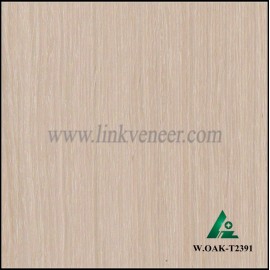 W.OAK-T2391, Beautiful Engineered washed oak wood veneer for hotel decoration