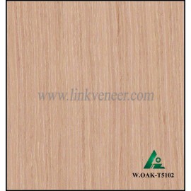 W.OAK-T5102, Beautiful Engineered washed oak wood veneer for hotel decoration