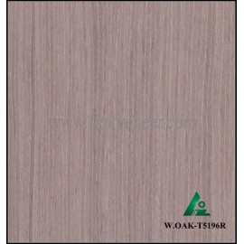W.OAK-T5196R, Engineered white oak veneer, artificial white oak face veneer