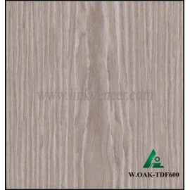 W.OAK-TDF600, engineered oak wood veneer / recon veneer