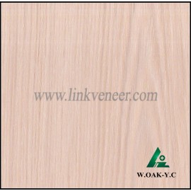 W.OAK-Y.C, 0.25mm engineered wash oak wood veneer for furniture