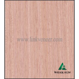 WOAK-S13#,  Manufacturer supply oak color face veneer