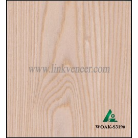 WOAK-S319#, Crown design white oak veneer