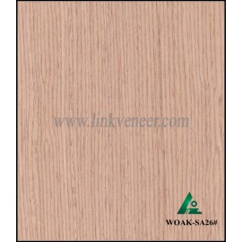 WOAK-SA26#, High quality engineered white color veneer for plywood face