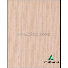 WOAK-Y6028S, recon oak veneer engineered wood veneer 2*8*0.30mm
