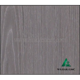 WS.OAK-L04C, Manufacturer supply engineered wood veneer sliced cut recon veneer 0.3mm recomposed veneer for plywood face