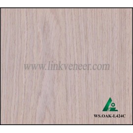 WS.OAK-L424C, engineered wood veneer for plywood face veneer oak a grade manufacurer technology wood veneer