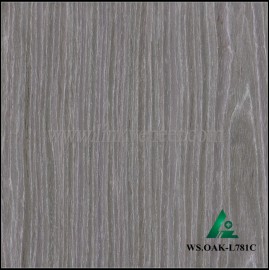WS.OAK-L781C, engineered wood veneer recon wash gray oak face veneer recon veneer