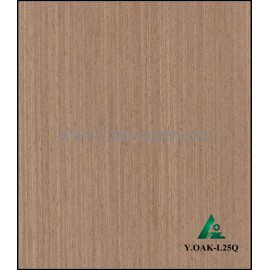 Y.OAK-L25Q, Engineered oak wood veneer for hotel decoration