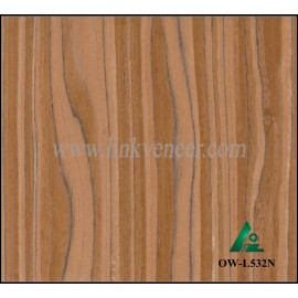 OW-L532N, Factory supply high quality engineered wood veneer for plywood face