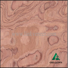OH-L639N, best price commercial bubinga burl wood veneer