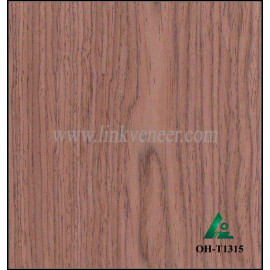 OH-T1315, high quality slice 0.1-1.0mm recon red wood/rose veneer with the cheapest price,