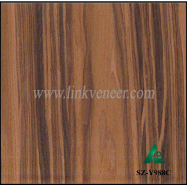 SZ-Y988C, 0.1-0.6mm thickness rosewood face veneers egineered wood veneer use for plywood