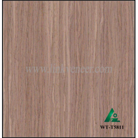 WT-T5811, factory recon walnut veneer in plywood engineered face veneer 0.60mm engineered walnut veneer