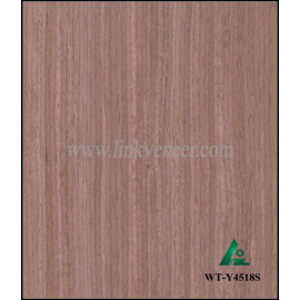 WT-Y4518S, manufacture supply cheap wood/face veneer 0.15-1.0mm 2*8 veneer face of recon walnut
