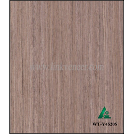 WT-Y4520S, engineer veneer artificial veneer walnut face veneer recon walnut wood veneer wood veneer for decorative veneer
