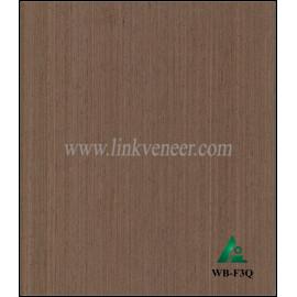 WB-F3Q, chinese engineered veneer decorative wenge wood veneer