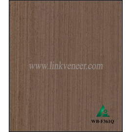 WB-F361Q, Wenge veneer artificial wood veneer reconstituted veneer 8'x2'