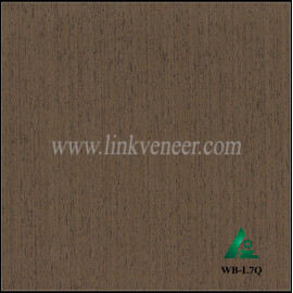WB-L7Q, sliced cut face engineered wenge face veneer reconstituted wenge face veneer for door