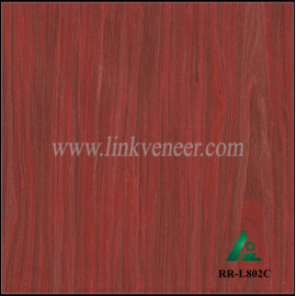 RR-L802C, engineered red veneer,beautiful red wood