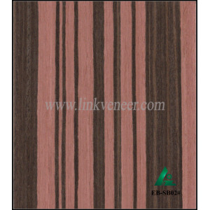 EB-SB02#, Reconstituted ebony wood veneer