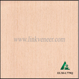 ELM-L779Q, produce engineered wood veneer elm with crown design technology wood veneer