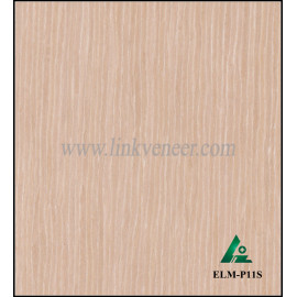 ELM-P11S, recon elm veneer engineered wood veneer sliced cut veneer size2500x640mm