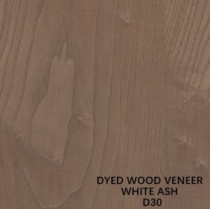 OEM DYED ASH VENEER WOOD GRAIN IRREGULAR TEXTURE POPULAR FOR WALL COVERING