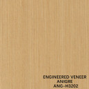 OEM RECON WOOD VENEER ANIGRE H3202 QUARTER CUT STRAIGHT GRAIN FOR FURNITURE