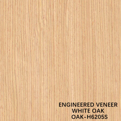 FANCY RECOMPOSED WOOD VENEER WHITE OAK H6205S STRAIGHT GRAIN CUSTOMIZED SERVICE
