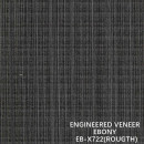 DECORATION FANCY RECON WOOD VENEER EBONY X277 STRAIGHT SPECIALLY ROUGH GRAIN
