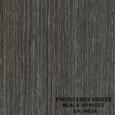 MAN MADE WOOD VENEER WASHED BLACK APRICOT H614 VENEER STRAIGHT CUT FOR CABINET