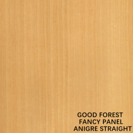 FANCY ANIGRE WOOD VENEER PANEL 2440/2745MM LENGTHENED SIZE FOR DOOR AND CABINET