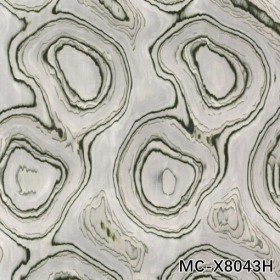 HIGH-END CUSTOM ENGINEERED WOOD VENEER OF MUSCOVITE MC-X8043H RING GRAIN 0.4MM OEM FACTORY OF CHINA