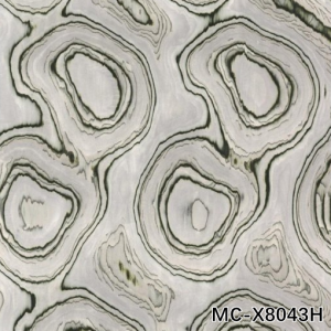 HIGH-END CUSTOM ENGINEERED WOOD VENEER OF MUSCOVITE MC-X8043H RING GRAIN 0.4MM OEM FACTORY OF CHINA