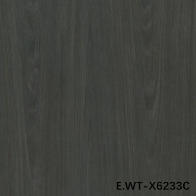 HIGH-END CUSTOM ENGINEERED WOOD VENEER OF EUROPEAN WALNUT E.WT-X6233C CROWN CUT DARK BROWN FOR HOTEL DECORATION CHINA MAKES