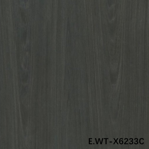 HIGH-END CUSTOM ENGINEERED WOOD VENEER OF EUROPEAN WALNUT E.WT-X6233C CROWN CUT DARK BROWN FOR HOTEL DECORATION CHINA MAKES