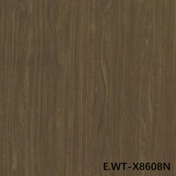 HIGH-END CUSTOM ENGINEERED WOOD VENEER OF EUROPEAN WALNUT E.WT-X8608N QUARTER CUT STRAIGHT GRAIN 3100MM FOR DOOR FACE