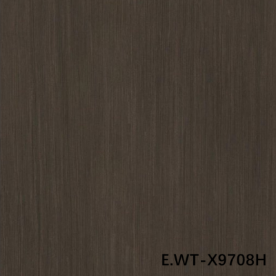 HIGH-END CUSTOM ENGINEERED WOOD VENEER OF EUROPEAN WALNUT E.WT-X9708H STRAIGHT GRAIN DARK BROWN FOR WALL PANEL CHINA MAKES