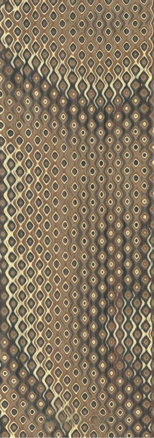 HIGH-END CUSTOM ENGINEERED WOOD VENEER OF HOLLOW SQUARE WOOD HSW-X1# IRREGULAR LATTICE TEXTURE