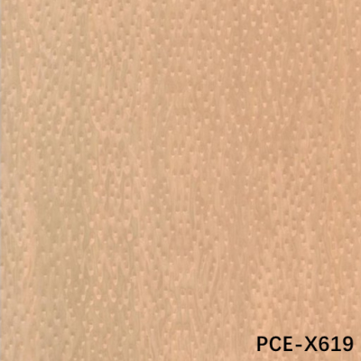 HIGH-END CUSTOM ENGINEERED WOOD VENEER OF PINK CAT'S EYE PCE-X619