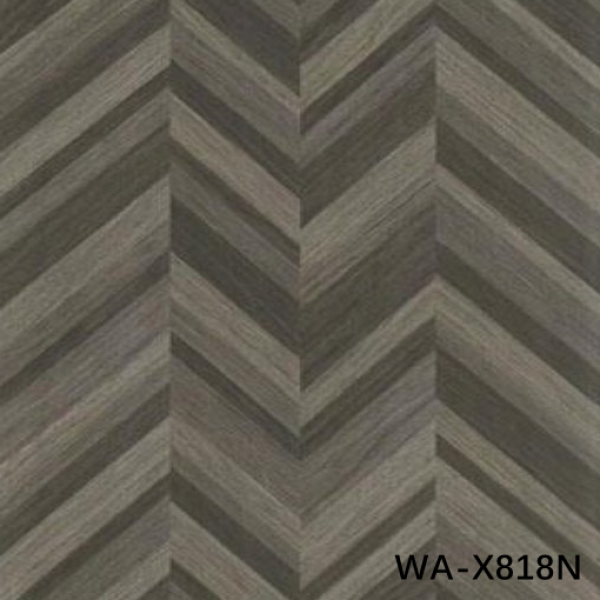 HIGH-END CUSTOM ENGINEERED WOOD VENEER OF WOOD ART WA-X818N ARROW TEXTURE
